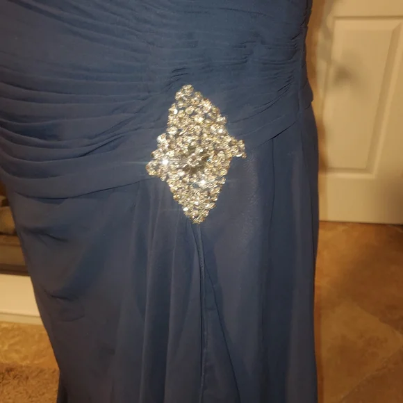 Navy Formal Dress - Picture 3 of 10